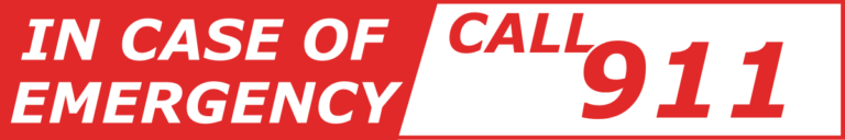 In Case of Emergency: Call 911